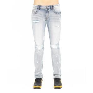 Cult Of Individuality Mens Rocker Slim Premium-Stretch Jeans Size 40